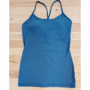 LULULEMON Sz 4 TANK TOP BUILT IN BRA